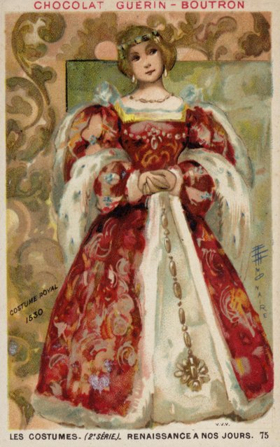 Royal Dress, 1530 by French School